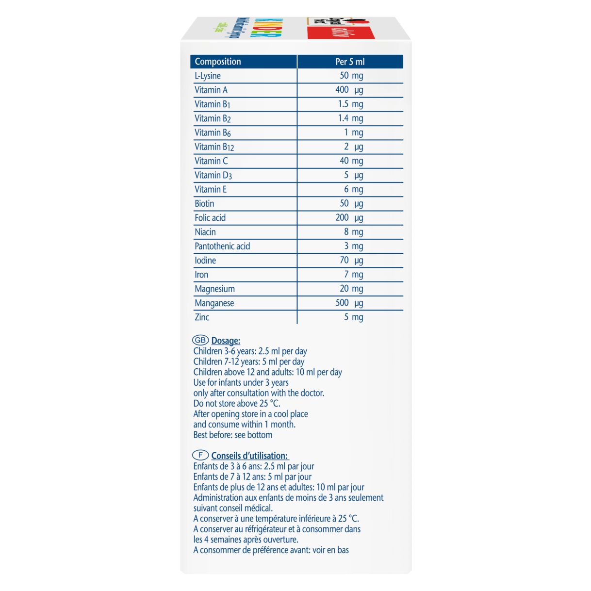 KINDER Multivitamin Syrup