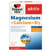 Doppelherz aktiv Magnesium + Calcium + D3 front view