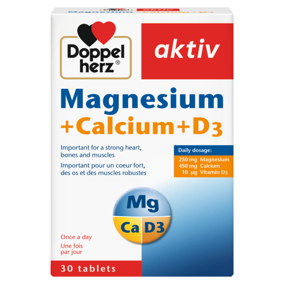 Magnesium + Calcium + D3