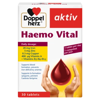 Doppelherz aktiv Haemo Vital front view