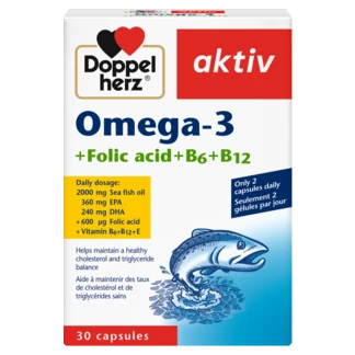 Doppelherz aktiv Omega-3 front view
