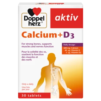 Doppelherz aktiv Calcium+D3 front view