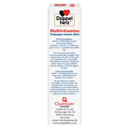 Doppelherz aktiv Multivitamins side view left